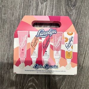 Little Luxuries Mini Lip Balm Set - Pink/Coral/Peach/White